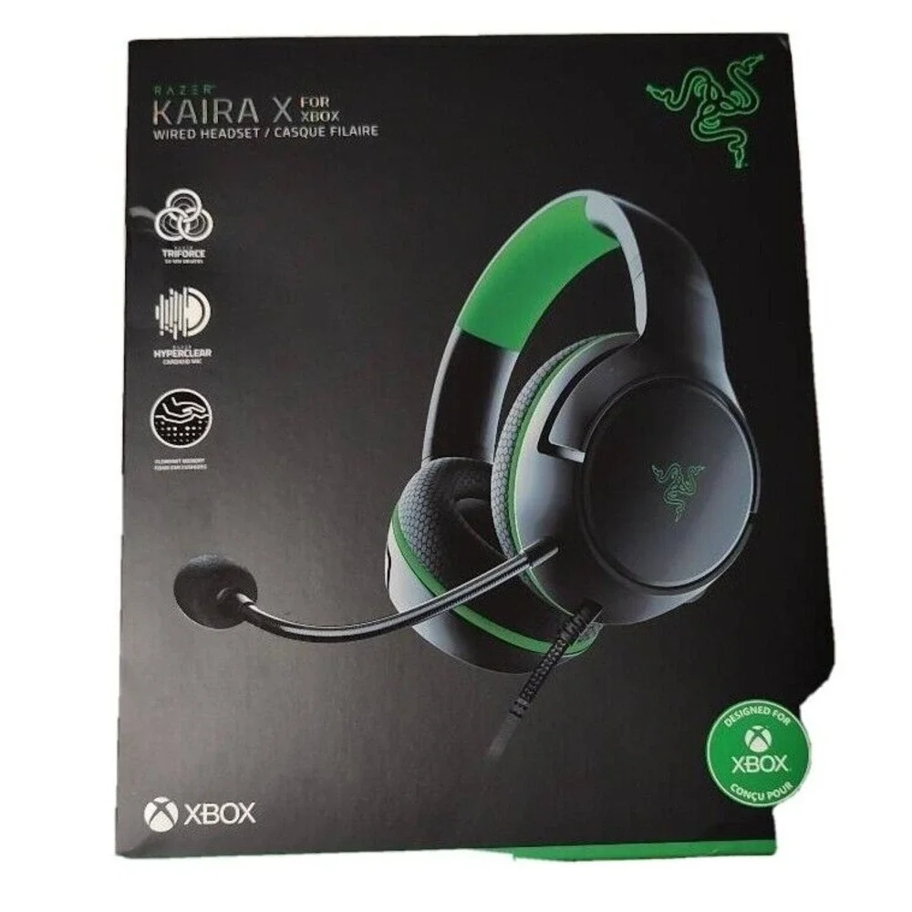 Razer Kaira X for Xbox and PC- Wired Gaming Headset for Xbox Series X|S One, PC